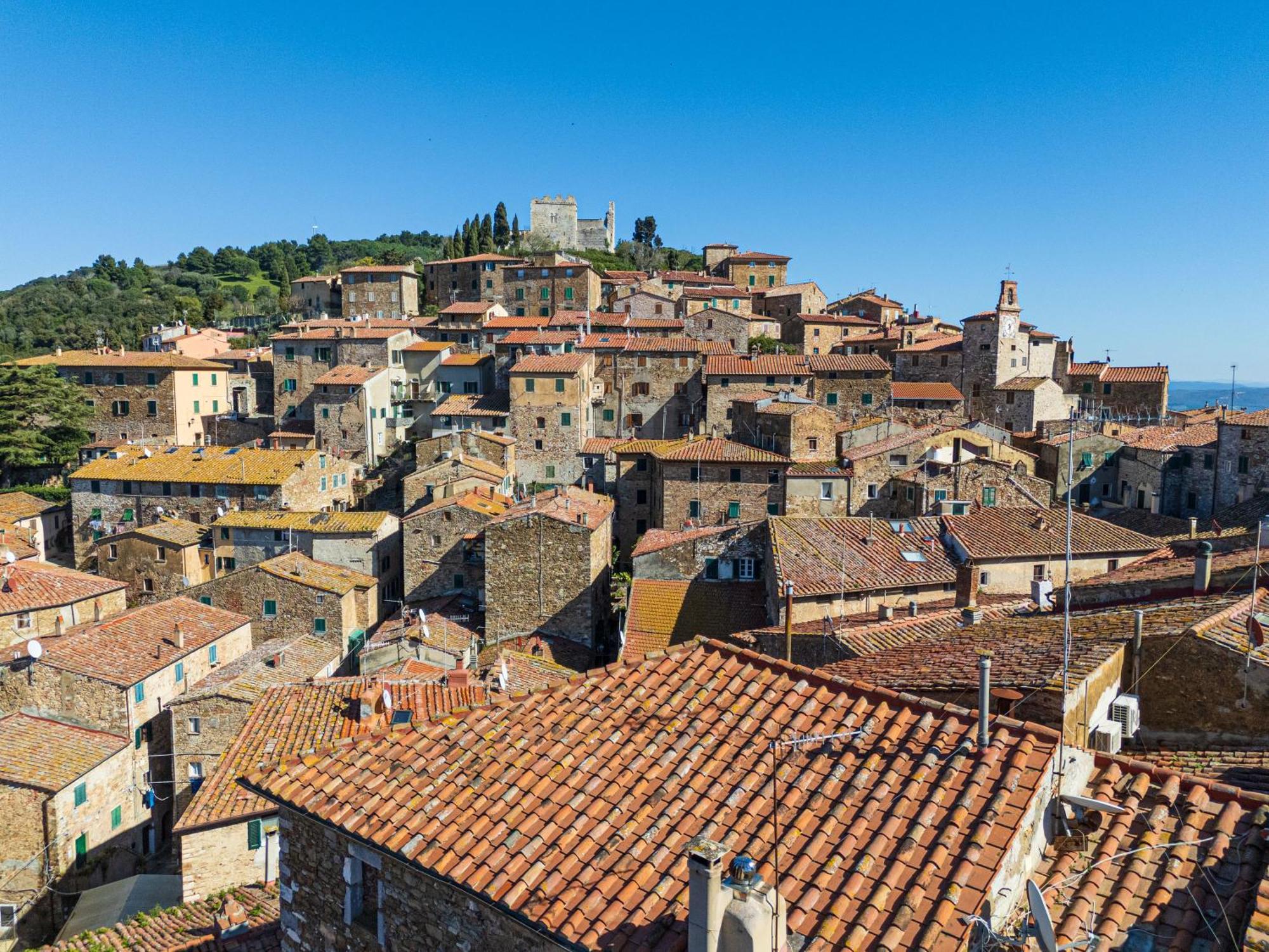 Vila Casa De Alan Campiglia Marittima Exteriér fotografie